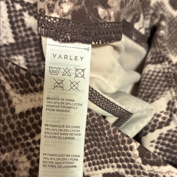 Varley Snake Print Leggings - Picture 5 of 5